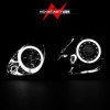 ANZO 1998-2005 Lexus Gs300 Projector Headlights w/ Halo Chrome - 121143