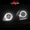 ANZO 1998-2005 Lexus Gs300 Projector Headlights w/ Halo Black - 121144