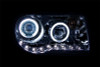 ANZO 2005-2010 Chrysler 300C Projector Headlights w/ Halo Chrome (CCFL) G2 - 121250