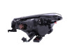 ANZO 2008-2011 Ford Focus Projector Headlights Black - 121272