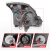 ANZO 2007-2012 Nissan Sentra Projector Headlights Black - 121276