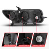 ANZO 2008-2010 Scion Xb Projector Headlights w/ Halo Black - 121280