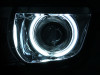 ANZO 2010-2013 Chevrolet Camaro Projector Headlights w/ Halo Chrome (CCFL) - 121311