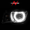 ANZO 2010-2013 Chevrolet Camaro Projector Headlights w/ Halo Chrome (CCFL) - 121311