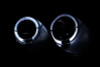 ANZO 2001-2005 Volkswagen Passat Projector Headlights w/ Halo Black - 121357
