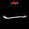 ANZO 2013-2015 Hyundai Genesis Projector Headlights w/ Plank Style Design Black (HID Compatible) - 121511