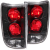 ANZO 1995-2005 Chevrolet Blazer Taillights Black - 211005