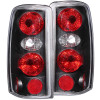 ANZO 2000-2006 Chevrolet Suburban Taillights Black - 211010
