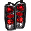 ANZO 1997-2001 Jeep Cherokee Taillights Black - 211103