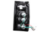 ANZO 1989-1995 Toyota Pickup Taillights Black - 211132