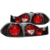 ANZO 1998-2000 Honda Accord Taillights Black - 221041