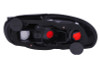 ANZO 1990-1997 Mazda Miata Taillights Chrome - 221075