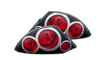 ANZO 2000-2005 Mitsubishi Eclipse Taillights Black - 221081