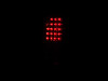 ANZO 2003-2006 Chevrolet Silverado 1500 LED Taillights Red/Clear - 311007