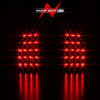 ANZO 2003-2006 Chevrolet Silverado 1500 LED Taillights Red/Clear - 311007