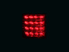 ANZO 2004-2008 Ford F-150 LED Taillights Red/Clear - 311022