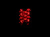 ANZO 2004-2008 Ford F-150 LED Taillights Black - 311024
