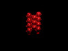 ANZO 2004-2008 Ford F-150 LED Taillights Black - 311024