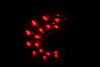 ANZO 2004-2006 Toyota Tundra LED Taillights Red/Clear - 311060