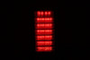 ANZO 2003-2009 Hummer H2 LED Taillights Red/Clear - 311068
