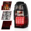 ANZO 2001-2002 Toyota 4 Runner LED Taillights Black - 311099