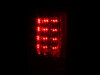 ANZO 2009-2015 Dodge Ram 1500 LED Taillights Black - 311144