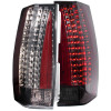 ANZO 2007-2014 Chevrolet Suburban LED Taillights Smoke - Escalade Look - 311192