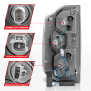 ANZO 2014-2015 Toyota Tundra LED Taillights Smoke - 311234
