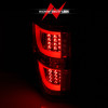 ANZO 2009-2013 Ford F-150 LED Taillights Red/Clear - 311260