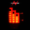 ANZO 2016-2017 Toyota Tacoma LED Taillights Smoke - 311282