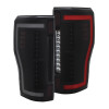 ANZO 2017+ Ford F-250 LED Taillights - Black/Smoke - 311288
