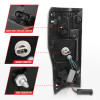 ANZO 2017+ Ford F-250 LED Taillights - Black/Smoke - 311288