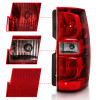 ANZO 2007-2014 Chevy Tahoe Taillight Red/Clear Lens (OE Replacement) - 311304