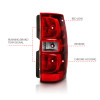 ANZO 2007-2014 Chevy Tahoe Taillight Red/Clear Lens (OE Replacement) - 311304