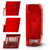 ANZO 1992-1996 Ford Bronco Taillight Red/Clear Lens (OE Replacement) - 311306