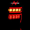 ANZO 2014-2020 Toyota 4Runner T.L Black Housing Smoke Lens Red Light Bar W/Sequential - 311312