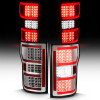 ANZO 2018-2019 Ford F-150 LED Taillight Chrome (Red Light Bar) (w/ Sequential) - 311316