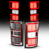 ANZO 2018-2019 Ford F-150 LED Taillight Chrome (Red Light Bar) (w/ Sequential) - 311316