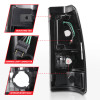 ANZO 2003-2006 Chevy Silverado 1500 LED Taillights Plank Style Black w/Smoke Lens - 311328