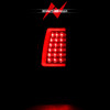 ANZO 2003-2006 Chevy Silverado 1500 LED Taillights Plank Style Black w/Smoke Lens - 311334