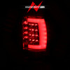ANZO 1994-2001 Dodge Ram 1500 LED Taillights Plank Style Chrome w/ Clear Lens - 311341