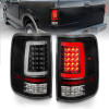 ANZO 2004-2006 Ford F-150 LED Tail Lights w/ Light Bar Black Housing Clear Lens - 311342
