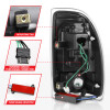 ANZO 1997-2004 Dodge Dakota LED Taillights Black Housing Smoke Lens Pair - 311348