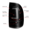 ANZO 1997-2004 Dodge Dakota LED Taillights Black Housing Smoke Lens Pair - 311348