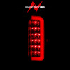ANZO 1987-1996 Ford F-150 LED Taillights Black Housing Smoke Lens (Pair) - 311351