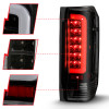 ANZO 1987-1996 Ford F-150 LED Taillights Black Housing Smoke Lens (Pair) - 311351