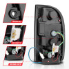 ANZO 95-00 Toyota Tacoma LED Taillights Chrome Housing Clear Lens (Pair) - 311355