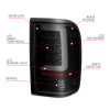 ANZO 1993-1997 Ford  Ranger LED Tail Lights w/ Light Bar Black Housing Smoked Lens - 311360