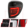 ANZO 2004-2007 Dodge  Grand Caravan LED Tail Lights w/ Light Bar Black Housing Clear Lens - 311365