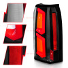 ANZO 2015-2020 Chevrolet Tahoe LED Tail Lights w/ Light Bar Black Housing Clear Lens - 311374
